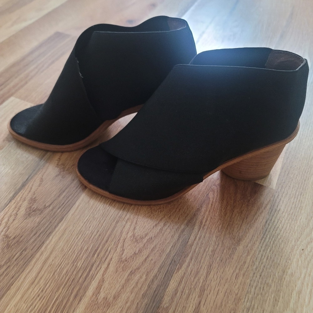 Jeffrey Campbell Black Ibiza Booties sz 8 - Picture 2 of 5